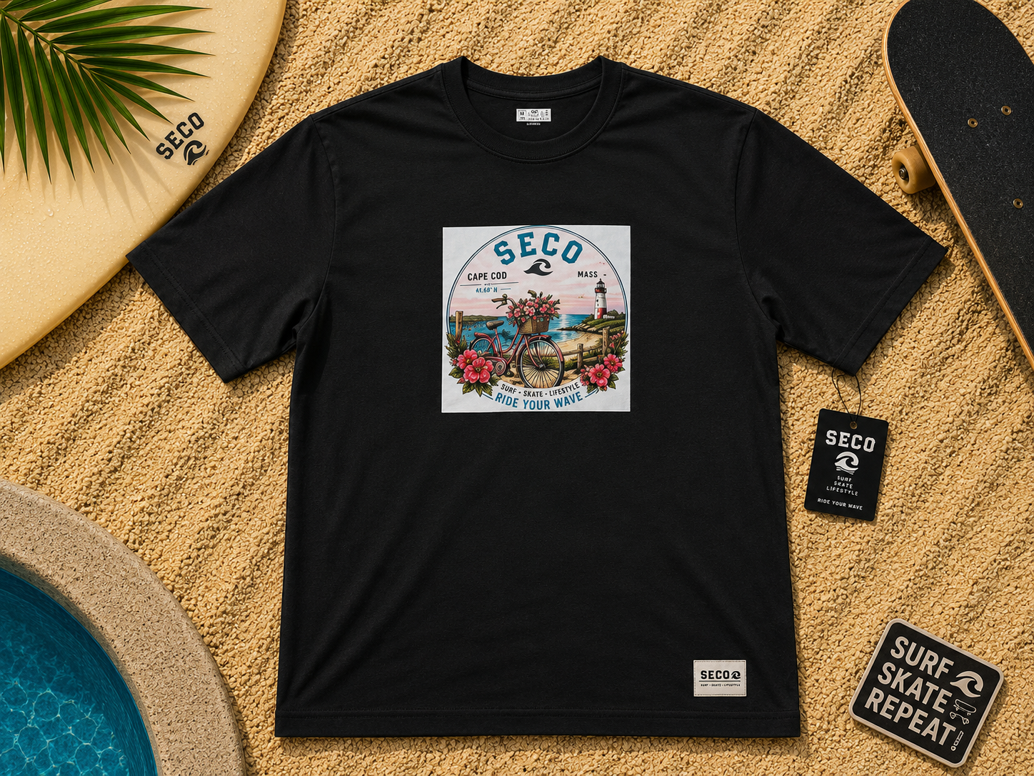 SECO Coastal Bloom Tee