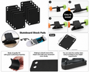 3mm Skateboard Shock Pads – PU Riser Pads for Skateboards & Longboards (Pair of 2)